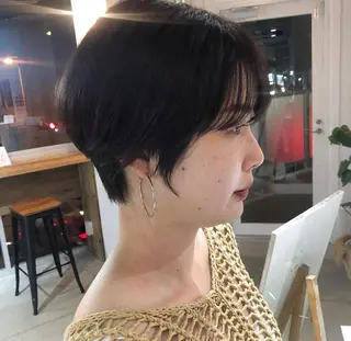 ショート 石井 紫文のヘアスタイル