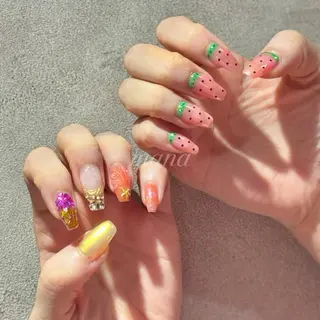 ネイル Salon Aina北千住所属・Salon Aina manaのネイルデザイン