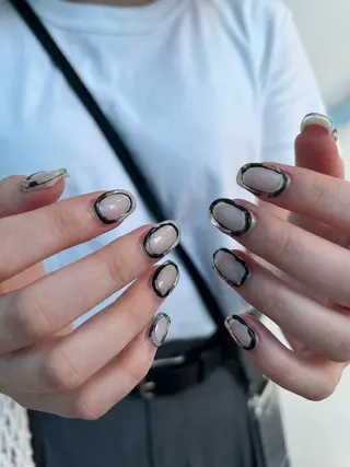 ネイル 【韓国ヘア・ネイル】 HINATA🍒のネイルデザイン