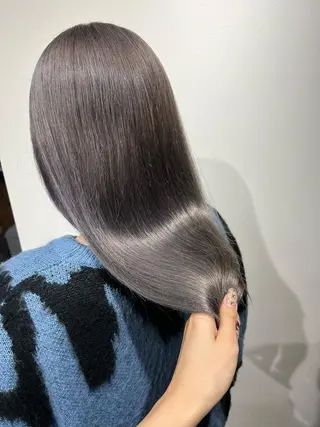 ロング FUJIIKANON /ケア‪透明感カラーのヘアスタイル