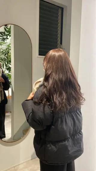 ロング カラー パーマ noa/ 渋谷のヘアスタイル