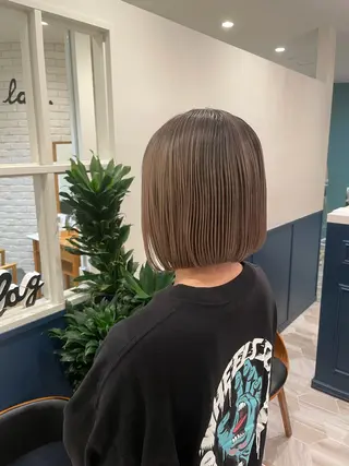 カラー lag by  シゲルカットクラブ　神田久志本店所属・清原 佳乃のヘアスタイル