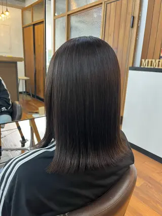 ミディアム カラー メンズパーマ/ ももかのヘアスタイル