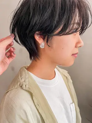 ショート カラー ハイトーンカラー RYUのヘアスタイル