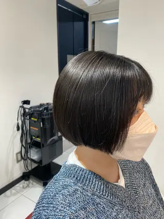 ショート equri×SHISEIDO所属・下田 希/レディースカットのヘアスタイル