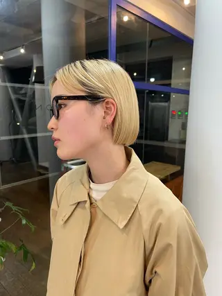 ショート ボブ/レイヤー /河内温太のヘアスタイル