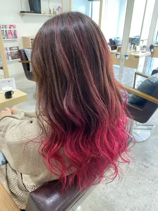 ロング カラー マンツーマン/透明感 foi hairのヘアスタイル