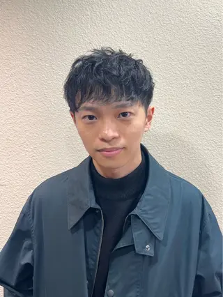 パーマ メンズ ツイストスパイラル/ メンズパーマ/ハルキのヘアスタイル