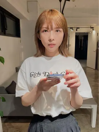 ミディアム メンズケアブリーチ 特化🔥村田のヘアスタイル