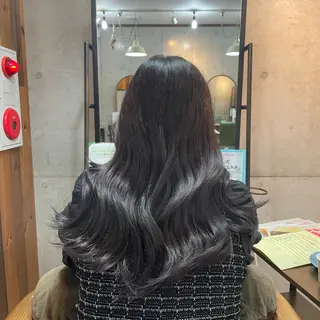ロング たけうち みずきのヘアスタイル