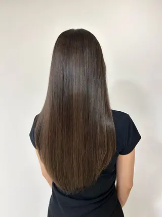 ロング カラー 山本 純大のヘアスタイル