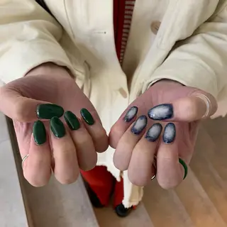 ネイル 【韓国ヘア・ネイル】 HINATA🍒のネイルデザイン