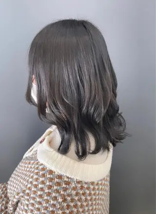 ミディアム カラー ヘアアレンジ like みやびのヘアスタイル