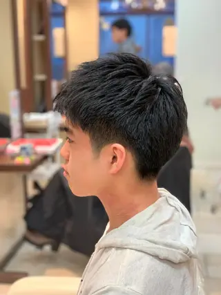 ショート メンズ 美髪矯正/髪質改善 /ヨナミネのヘアスタイル