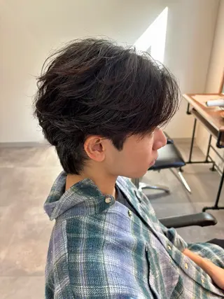 パーマ メンズ 男の理想を叶える🔥 メンズパーマ特化｜関のヘアスタイル