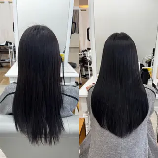 ロング カラー 武田 つぐみのヘアスタイル