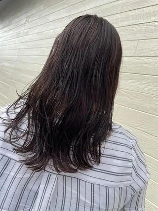 ミディアム 中村 誠也のヘアスタイル