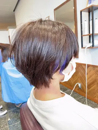 ショート ラテ渋谷所属・【副店長/縮毛矯正】 小野沢駿弥のヘアスタイル