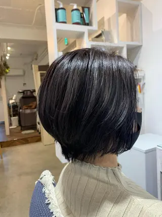 ミディアム カラー ヘアアレンジ メンズ ネイル Sia中野新橋 『JUNYA』のヘアスタイル