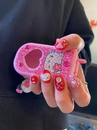 ネイル ☆ -ˋˏ ⋆Oli nailෆ ̖́-のネイルデザイン