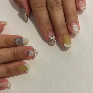 ネイル Flow nail所属・山本 七海のネイルデザイン