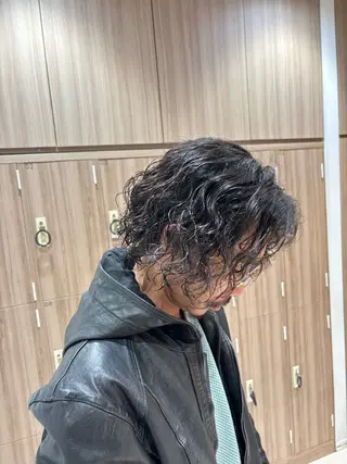 パーマ メンズ 波巻き・カルマ パーマ特化/aoiのヘアスタイル