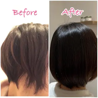 パーマ ショートカット 🌸 飯野 舞桜のヘアスタイル