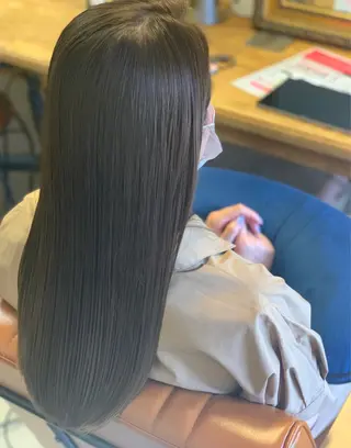 ロング 土井 貴司のヘアスタイル
