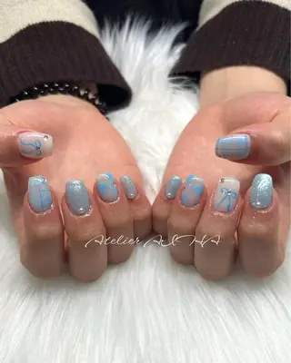 ミディアム アトリエAIHA所属・アトリエAIHA★ フィルイン推奨サロンのネイルデザイン