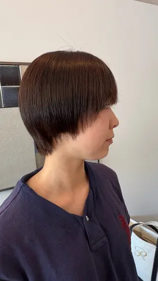 ショート カラー Maika/伏見 カラーモデル募集中のヘアスタイル