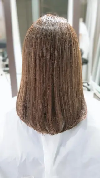 セミロング newi WASHIOのヘアスタイル