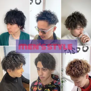 ショート パーマ メンズ 🔥Mackey🔥 メンズ特化型美容師のヘアスタイル