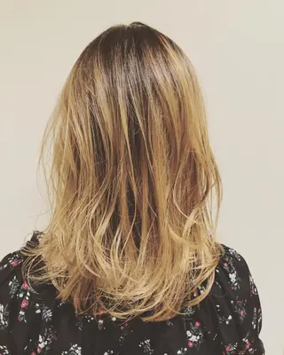 セミロング hair &eye LAWE.店長のヘアスタイル