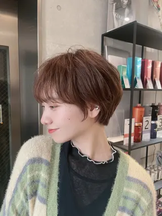 ミディアム 似合わせのプロ🌿 ショート/銀座/れんのヘアスタイル