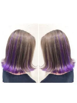 ミディアム カラー ブリーチ/髪質改善 🍊店長MASAKiのヘアスタイル