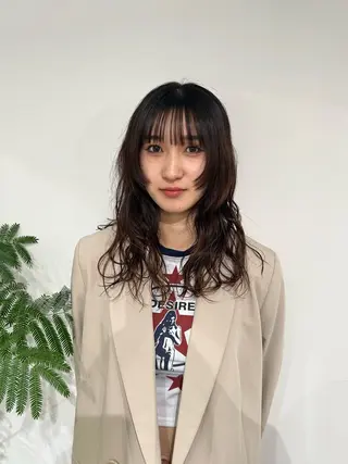 ロング パーマ 🌷下野 莉果/ボブ /パーマ/メンズ🌷のヘアスタイル