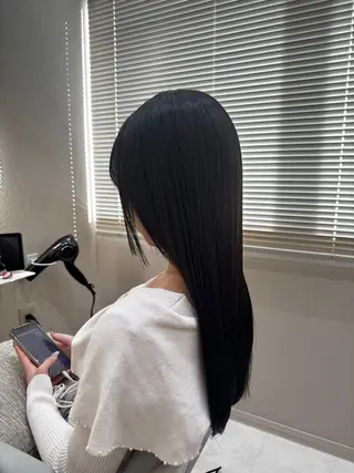 ロング 💫髪質改善ストレー ト💫KITAのヘアスタイル