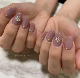 ネイル 40代からの爪を守る ×ケア重視サロン♡のネイルデザイン