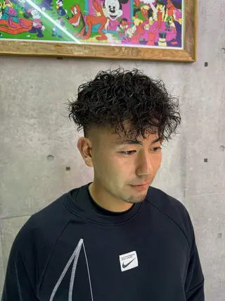 パーマ 村上 亜莉星のヘアスタイル