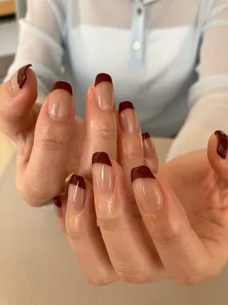 ネイル 𓂃toi. 儚げnuanceのネイルデザイン