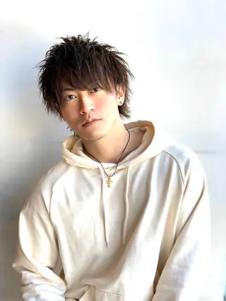 カラー パーマ メンズ メンズ専門 井藤 雅也のヘアスタイル