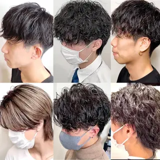 パーマ メンズ Defi梅田店所属・🌈モリグチ ケイスケ🦄のヘアスタイル