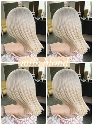 ミディアム 美髪矯正 蓮のヘアスタイル