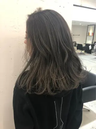 ロング カラー GO TODAY SHAiRE SALON所属・天野 瑠真のヘアスタイル