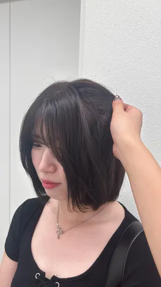 ミディアム 寒色カラー🫧 HINAKO💙のヘアスタイル
