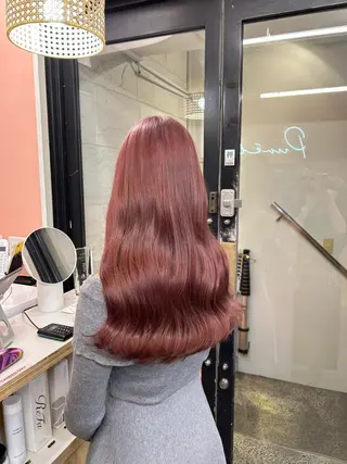 ロング カラー punel原宿所属・ダメージレスカラー /ひなののヘアスタイル