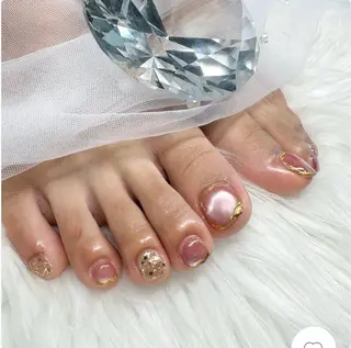 ネイル COSMOS モカのネイルデザイン