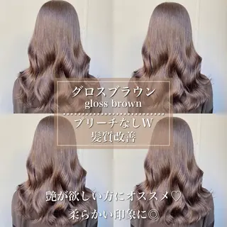 ロング 渋谷🥇透明感カラー 特化美容師のヘアスタイル