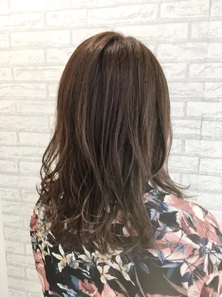 ミディアム カラー NYNY四條畷店 森 亮人のヘアスタイル