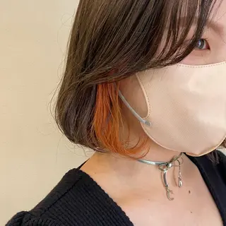 ショート ボブ/透明感カラー 🧸YUI❤️のヘアスタイル